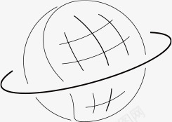 黑色简笔画星球背景png免抠素材_新图网 https://ixintu.com 星球 简笔 背景 黑色