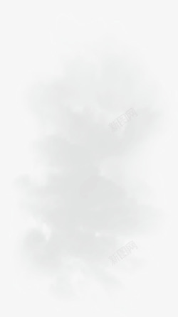 笔刷烟雾水云一团创意烟雾笔刷高清图片