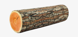 树皮原木木桩高清图片