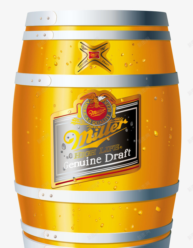 黄色木头啤酒桶png免抠素材_新图网 https://ixintu.com 平面啤酒桶 矢量啤酒桶 黄色的啤酒桶 黄色的木桶