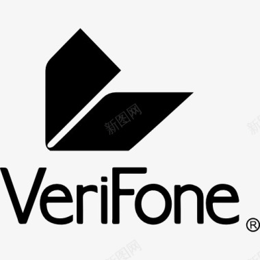 VeriFone公司支付的标志图标图标