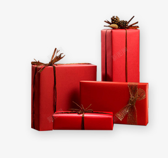 红色礼品盒子png免抠素材_新图网 https://ixintu.com 礼品 礼品盒 礼物 礼物PNG 礼盒 红色 红色礼品盒子免费下载 装饰