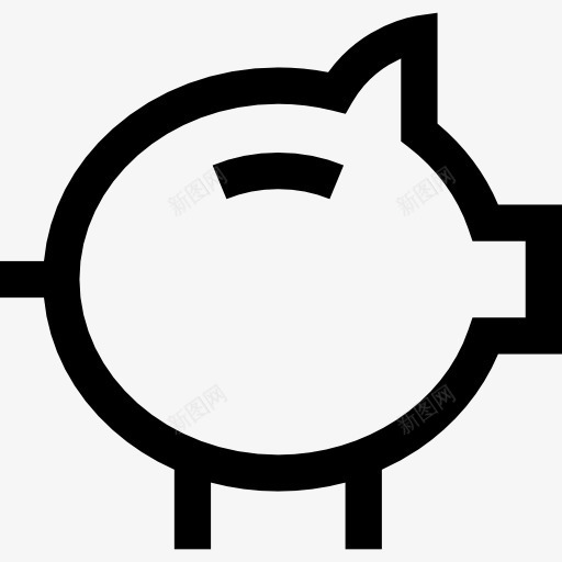 扑满图标png_新图网 https://ixintu.com 业务 储蓄 存钱罐 现金 银行