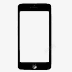iPhone边框手机iphone透明边框装饰高清图片