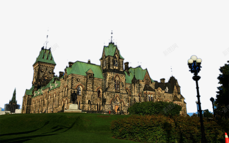 加拿大渥太华风景png免抠素材_新图网 https://ixintu.com 名胜古迹 旅游风景 著名建筑