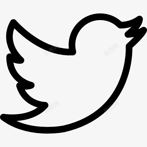 推特社会概述标志图标png_新图网 https://ixintu.com 推特 标志 标识 概述 社会 社会的轮廓 符号 鸟