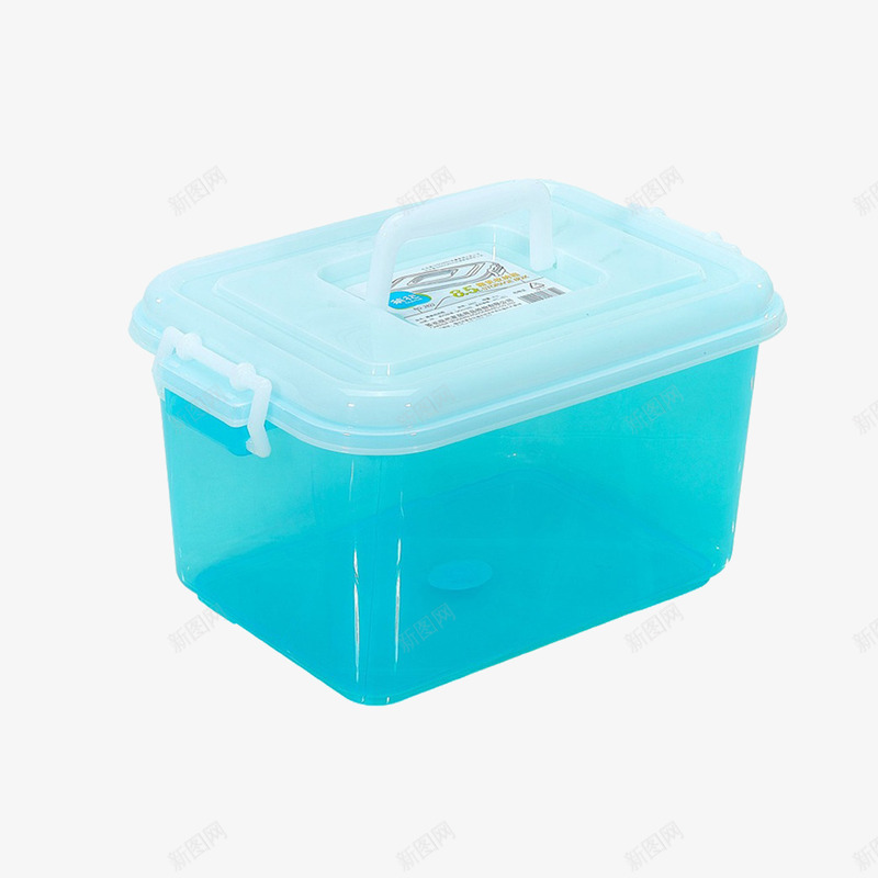 蓝色收纳盒中png免抠素材_新图网 https://ixintu.com 塑料 塑料收纳箱 塑胶盒子 收纳盒 收纳箱 新材料 环保材料 蓝色
