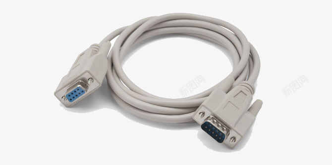 线缆png免抠素材_新图网 https://ixintu.com 插头 灰色 电缆线 电脑连接线 线缆