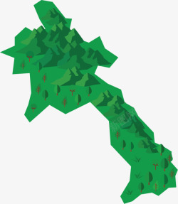马尔代夫森林地图素材
