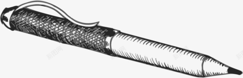 钢笔素描矢量图ai免抠素材_新图网 https://ixintu.com 工具 平面设计 素描 钢笔 矢量图