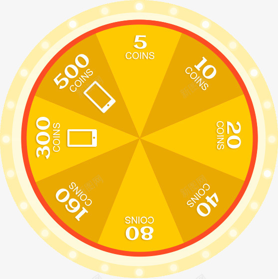 幸运大转盘抽奖png免抠素材_新图网 https://ixintu.com 幸运 抽奖 转盘