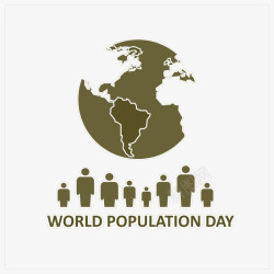 世界人口日素材