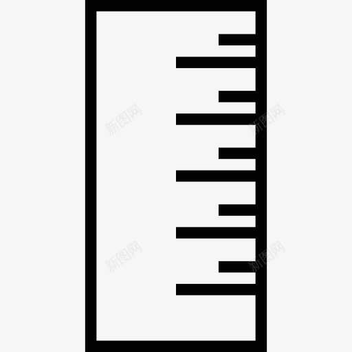 统治者的工具iOS7界面符号图标png_新图网 https://ixintu.com 尺子 接口 测量 测量器具 绘图工具