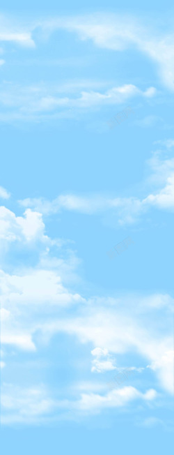 蓝白蓝天白云背景高清图片
