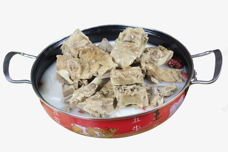 猪脊骨火锅汤底底料png免抠素材_新图网 https://ixintu.com 大骨 底料 汤 汤底 火锅 猪脊骨 猪骨头 肉 脊骨