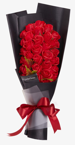礼物与玫瑰花图片大红玫瑰花高档花束高清图片