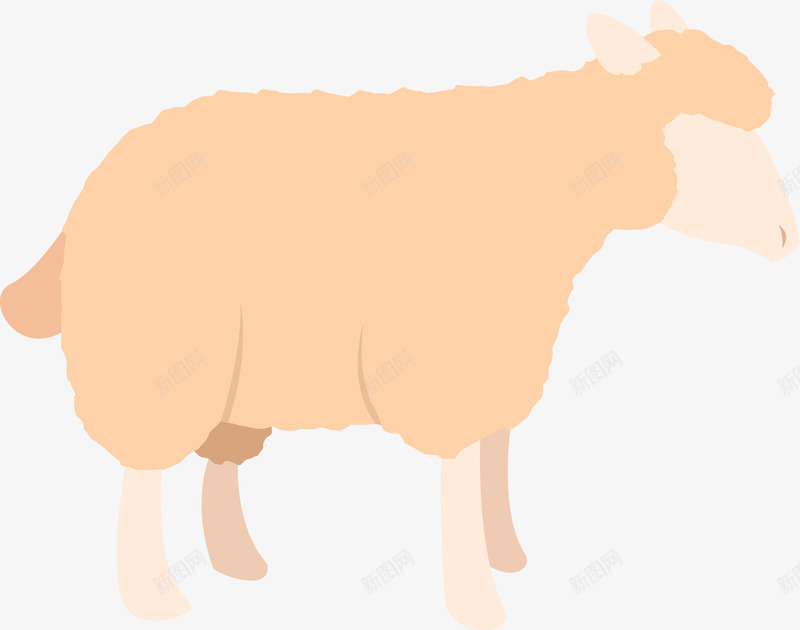 卡通山羊png免抠素材_新图网 https://ixintu.com 农场 农场动物 动物 卡通 卡通羊 山羊 澳洲羊 牲畜 绵羊 羊 羊品种 羊头 羊毛 羊羊