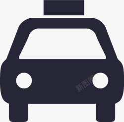 凹凸租车图标icon出租车停靠站点矢量图图标高清图片
