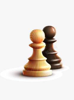 对策国际象棋矢量图高清图片