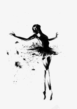 芭蕾演员芭蕾舞女孩高清图片