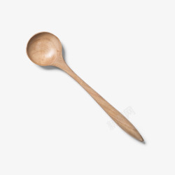 木质叉子矢量图木头勺子高清图片