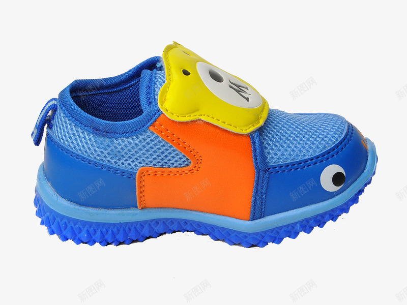 网布套脚婴儿鞋png免抠素材_新图网 https://ixintu.com 产品实物 婴儿鞋 网布设计 蓝色 鞋子