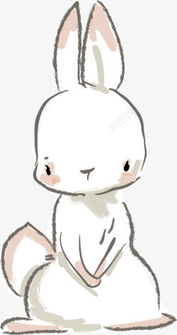 特别可爱特别可爱的小兔子高清图片