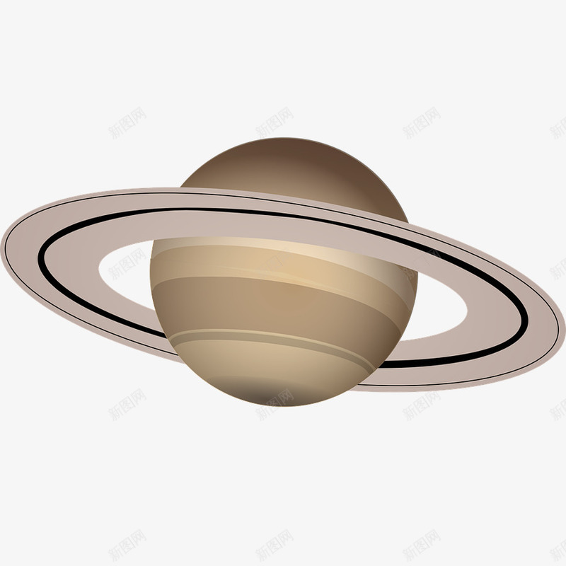 土星png免抠素材_新图网 https://ixintu.com 生命 科学 行星 银河