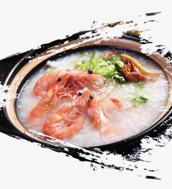 螃蟹粥海鲜砂锅粥美味餐饮食品高清图片
