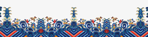中国元素水墨画册png免抠素材_新图网 https://ixintu.com 中国元素 中国风 传统花纹 历史的痕 水墨画册 蓝色 青花瓷