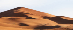 美丽的黄昏美丽的沙漠景色高清图片