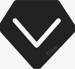 n奢侈奢侈品钻石图标高清图片