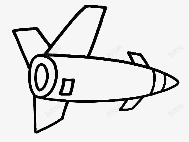 飞船png免抠素材_新图网 https://ixintu.com 创意 卡通 航天科技 运载