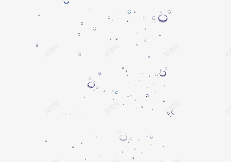透明水滴png免抠素材_新图网 https://ixintu.com 水 水滴 水花 落下 装饰图案