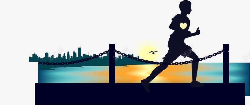 河边跑步png免抠素材_新图网 https://ixintu.com 奔跑 奔跑运动 学生奔跑 学生晨跑 河边 锻炼跑步