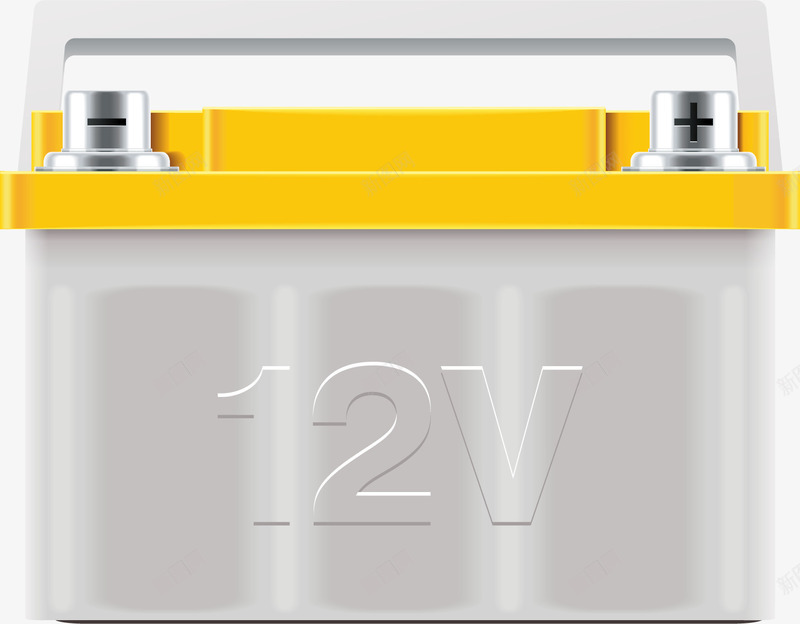 12V电池png免抠素材_新图网 https://ixintu.com 充电电池 大电池 电池 电量 锂电 锂电池