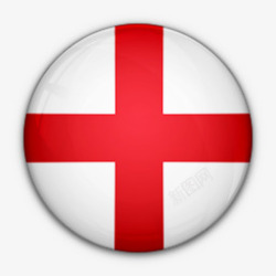 england英格兰国旗对世界标志图标高清图片