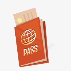 passpass书本矢量图高清图片