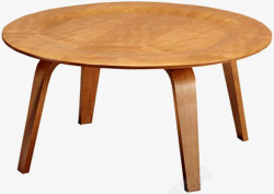 桌子面圆形木质家具高清图片