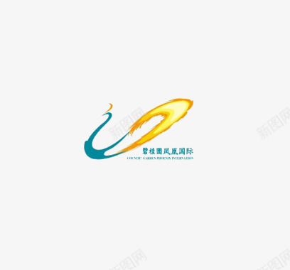 碧桂园凤凰国际logo图标图标