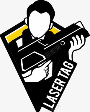 射击游戏logo图标图标