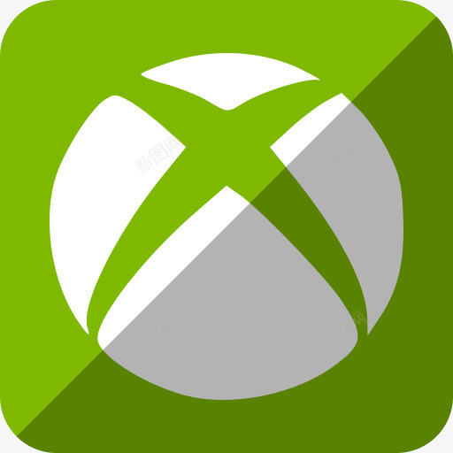 社会阴影圆角矩形图标png_新图网 https://ixintu.com Xbox