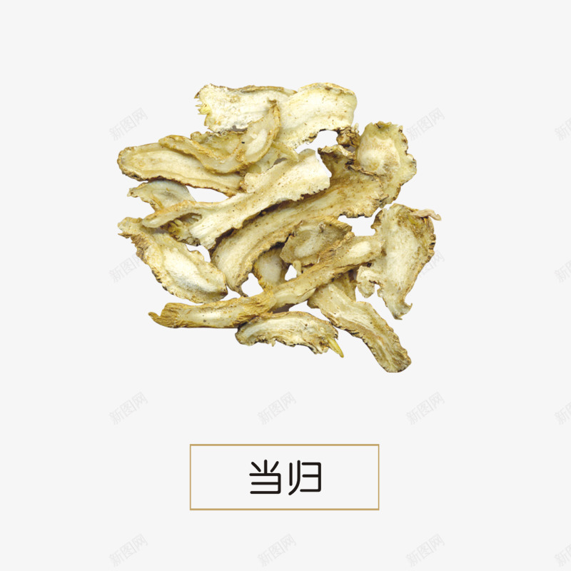 当归png免抠素材_新图网 https://ixintu.com 产品实物 入药 当归 植物 草本 药用 郁金片