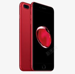 数码产品免费PNG素材苹果7红色高清图片