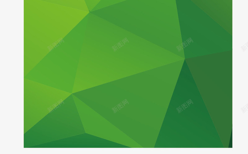 绿色不规则几何体背景png免抠素材_新图网 https://ixintu.com 不规则几何体背景 几何 几何体 绿色