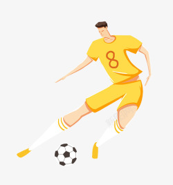 2018世界杯海报足球运动员素材