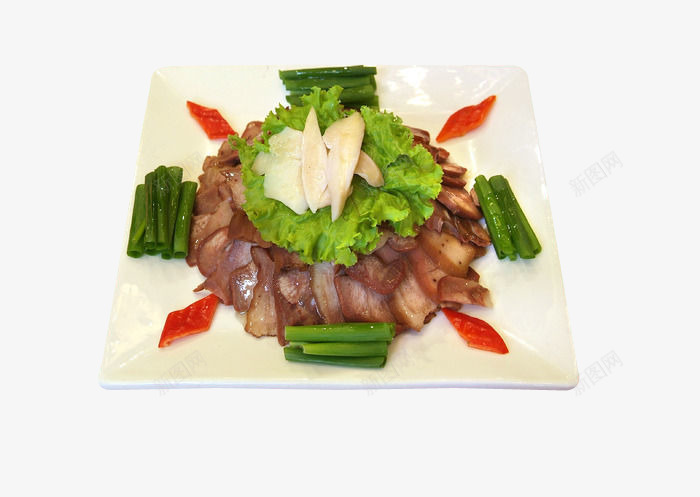 卤猪头肉png免抠素材_新图网 https://ixintu.com 卤猪头肉 美味 美食 餐饮 饮食