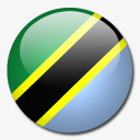 坦桑尼亚国旗国圆形世界旗图标png_新图网 https://ixintu.com country flag tanzania 国 国旗 坦桑尼亚