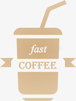 咖啡标签矢量图图标图标