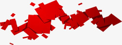 不规则纸张红色碎纸背景高清图片